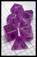 Dice : Dice - Dice Sets - Chinese Dice Purple Glow in the Dark - eBay Nov 2015